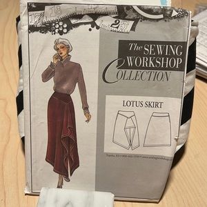 The Sewing Workshop Lotus Skirt uncut factory fold